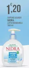 Nidra - Sapone Liquido Latte Nidra - Sapone Liquido Latte