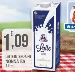 Nonna ida - Latte Intero Uht Nonna ida - Latte Intero Uht