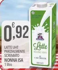 Nonna ida - Latte UHT Parzialmente Scremato Nonna ida - Latte UHT Parzialmente Scremato