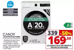 Candy - Lavatrice GD410B8S Candy - Lavatrice GD410B8S