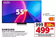 Samsung - Oled Tv 55" Uhd 4K QE55S90FAEXZT Samsung - Oled Tv 55" Uhd 4K QE55S90FAEXZT