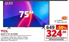 TCL - Qled Tv 75" 4K 75P8K TCL - Qled Tv 75" 4K 75P8K