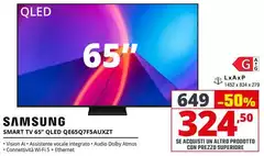 Samsung - Smart Tv 65" Qled QE65Q7F5AUXZT Samsung - Smart Tv 65" Qled QE65Q7F5AUXZT