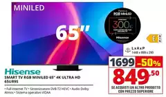 Hisense - TV Miniled 65" 4K Ultra HD 65UR9S Hisense - TV Miniled 65" 4K Ultra HD 65UR9S