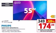Philips - Qled Tv 55" 55PUS7810/12 Philips - Qled Tv 55" 55PUS7810/12