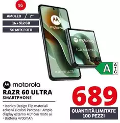 Motorola - Razr 60 Ultra Smartphone Motorola - Razr 60 Ultra Smartphone