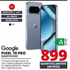 Google - Pixel 10 Pro Smartphone Google - Pixel 10 Pro Smartphone