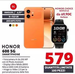 Honor - 600 5G Smartphone Honor - 600 5G Smartphone