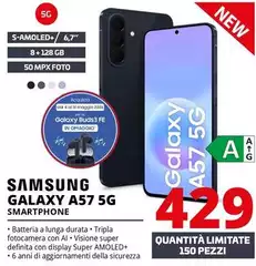 Samsung - Galaxy A57 5G Smartphone Samsung - Galaxy A57 5G Smartphone