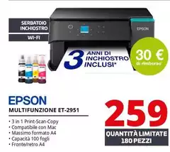 Epson - Multifunzione ET-2951