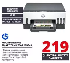 HP - Multifunzione Smart Tank 7005 28B54A