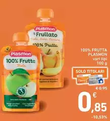 Plasmon - 100% Frutta
