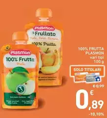 Plasmon - 100% Frutta