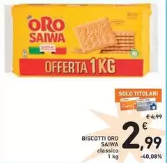 Saiwa - Biscotti Oro