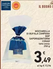 Conad - Mozzarella Di Bufala Campana DOP Sapori&Dintorni Conad - Mozzarella Di Bufala Campana DOP Sapori&Dintorni