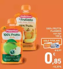 Plasmon - 100% Frutta
