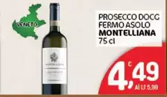 Cantina Montelliana - Prosecco DOCG Fermo Asolo Cantina Montelliana - Prosecco DOCG Fermo Asolo