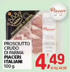 Piaceri Italiani - Prosciutto Crudo Di Parma