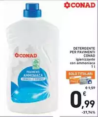 Conad - Detergente Per Pavimenti Conad - Detergente Per Pavimenti