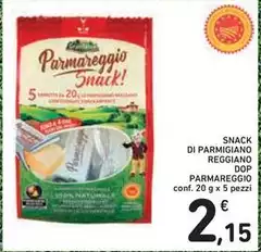Parmigiano reggiano - Snack Di Parmigiano Reggiano DOP Parmareggio