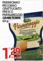 Gran Terre - Parmigiano Reggiano Grattugiato Fresco Parmareggio