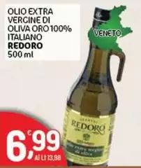 Redoro - Olio Extra Vergine Di Oliva Oro 100% Italiano