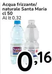 Santa maria - Acqua Frizzante/ Naturale