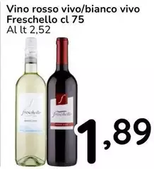 Freschello - Vino Rosso Vivo Freschello - Vino Rosso Vivo