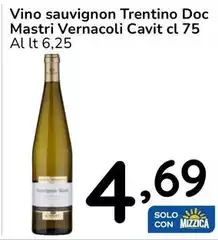 Mastri Vernacoli - Vino Sauvignon Trentino DOC Mastri Vernacoli - Vino Sauvignon Trentino DOC