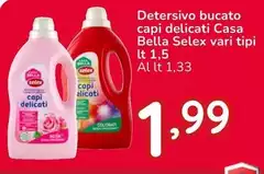 Selex - Detersivo Bucato Capi Delicati Casa Bella