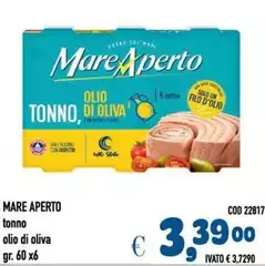 Mare Aperto - Tonno Olio Di Oliva Mare Aperto - Tonno Olio Di Oliva