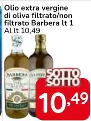 Barbera - Olio Extra Vergine Di Oliva Filtrato Barbera - Olio Extra Vergine Di Oliva Filtrato