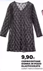 Copricostume Donna In Pizzo Elasticizzato Copricostume Donna In Pizzo Elasticizzato