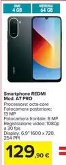 Xiaomi - Smartphone Redmi Mod. A7 Pro Xiaomi - Smartphone Redmi Mod. A7 Pro