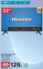 Hisense - Tv Led 32" Mod. 32E410T Hisense - Tv Led 32" Mod. 32E410T