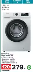 Hisense - Lavatrice WF80 1 Hisense - Lavatrice WF80 1