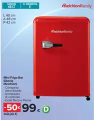 Melchioni - Mini Frigo Bar Siberia Melchioni - Mini Frigo Bar Siberia