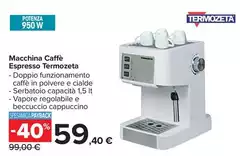 Espresso - Macchina Caffè Termozeta Espresso - Macchina Caffè Termozeta