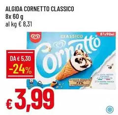 Algida - Cornetto Classico
