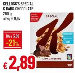 Kelloggs - Special K Dark Chocolate Kelloggs - Special K Dark Chocolate