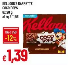 Kelloggs - Barrette Coco Pops Kelloggs - Barrette Coco Pops
