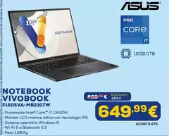 Asus - Notebook F1605va-mb2167w