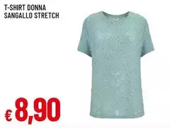 Sangallo - T-shirt Donna Stretch Sangallo - T-shirt Donna Stretch