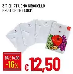 Fruit of the loom - Uomo Girocollo Fruit Of The Loom Fruit of the loom - Uomo Girocollo Fruit Of The Loom