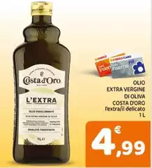 Costa d'Oro - Olio Extra Vergine Di Oliva