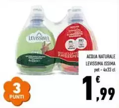 Levissima - Acqua Naturale Levissima - Acqua Naturale