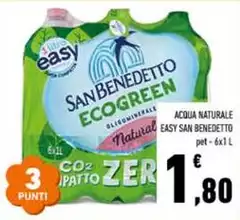 San Benedetto - Acqua Naturale Easy San Benedetto - Acqua Naturale Easy