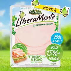 Petto di pollo al forno LiberaMente Petto di pollo al forno LiberaMente
