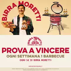 Griglia, gusta e vinci con Birra Moretti