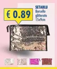 Setablu - Borsello Glitterato